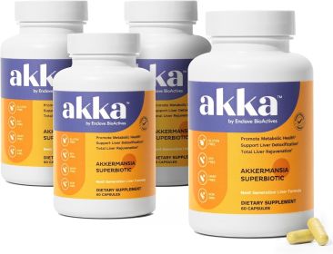 AKKA Premium Liver Cleanse Detox & Repair Superbiotic - Supports Liver Health & Function, Boosts Energy (style: capsule-4)
